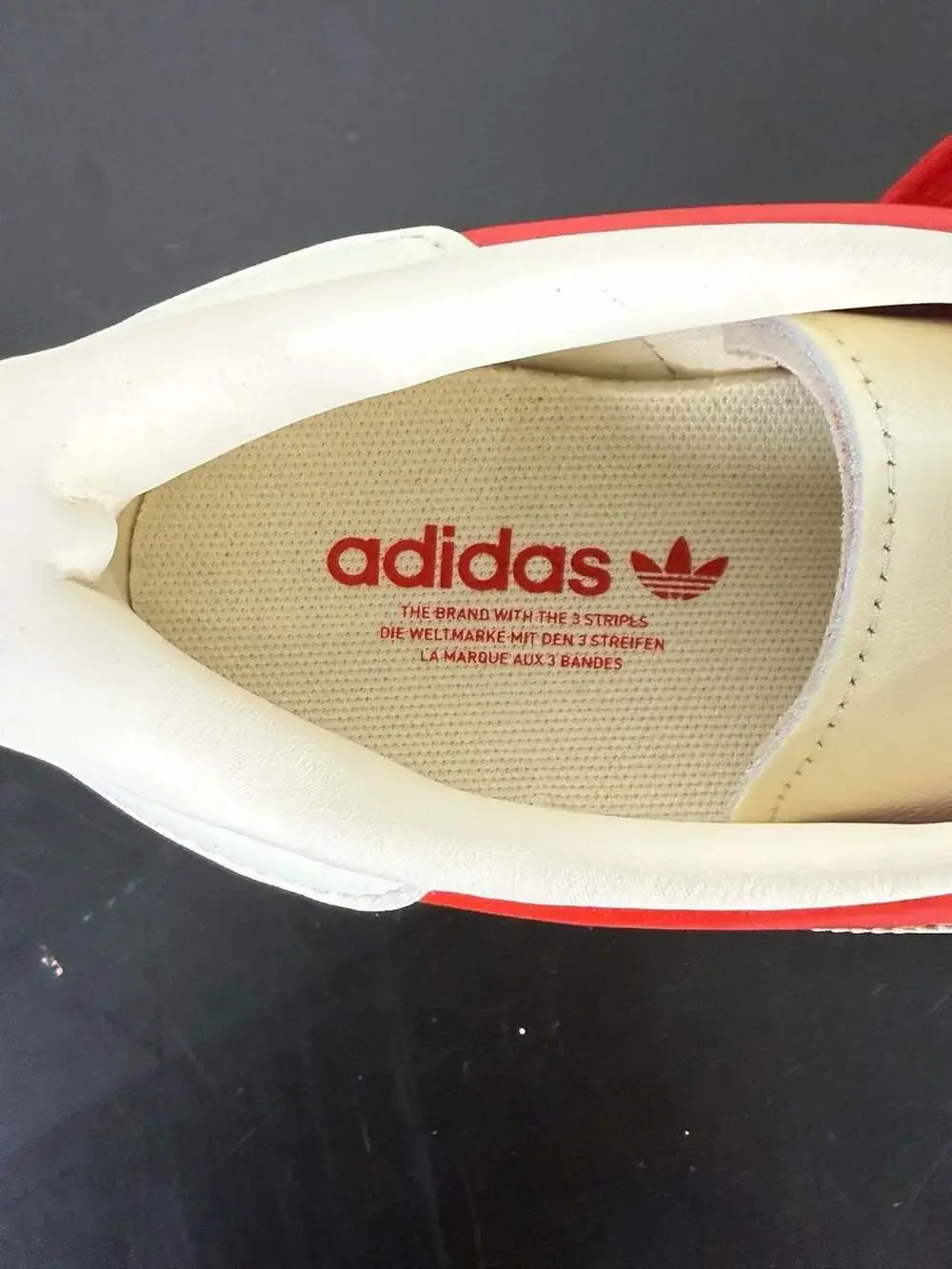 Adidas Gazelle Indoor Sneakers Red/White Size 5